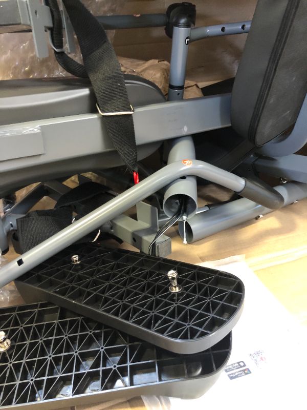 Photo 1 of Sunny Health & Fitness Elliptical Recumbent Cardio Bike, Cross Trainer Cycle for Indoor Arm/Leg Home Exercise, Dual Stationary Handlebars Plus Easy Access Seat for Adults & Seniors w/App Connection