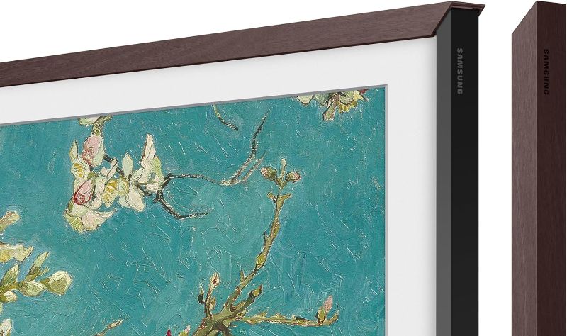 Photo 1 of Samsung 65-inch The Frame Customizable Bezel Modern Brown (VG-SCFA65BWBZA, 2021 Model)