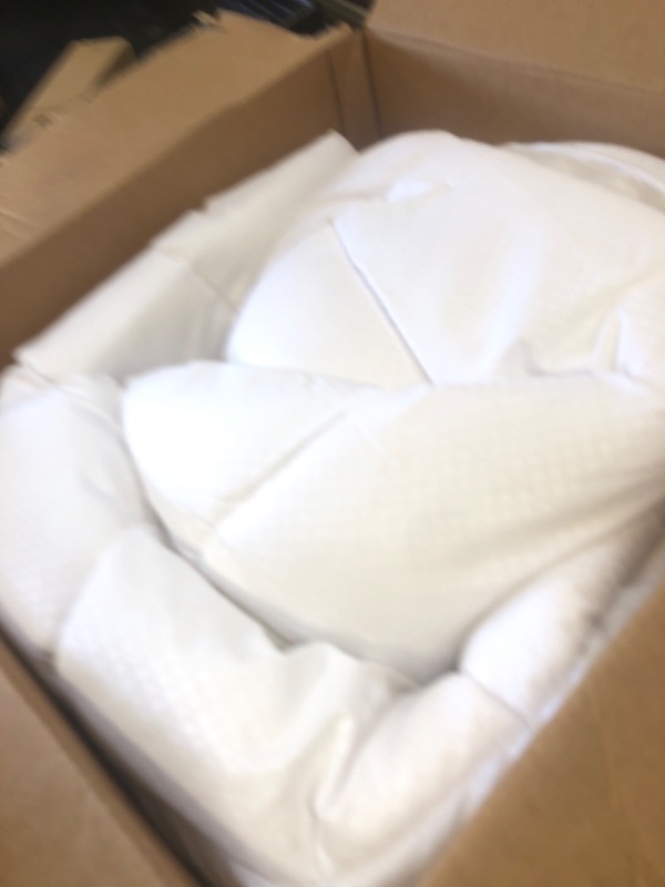 Photo 1 of MATBEBY Full Size Mattress Pad - Cooling Breathable Mattress Topper, Quilted Fitted Mattress Protector, Pillow Top Mattress Cover with 8-21" Deep Pocket, Soft, Machine Washable, White, 54x75 Inches