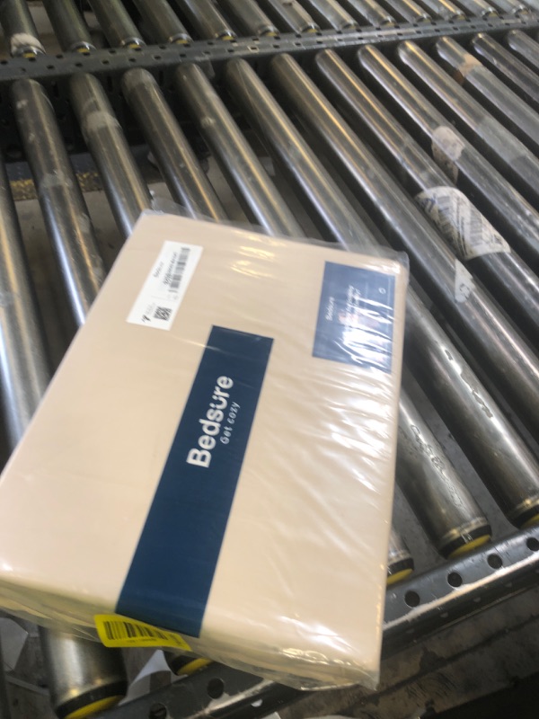 Photo 1 of Bedsure Queen Sheets, Rayon Derived from Bamboo, Queen Cooling Sheet Set, Deep Pocket Up to 16", Breathable & Soft Bed Sheets, Hotel Luxury Silky Bedding Sheets & Pillowcases, Beige