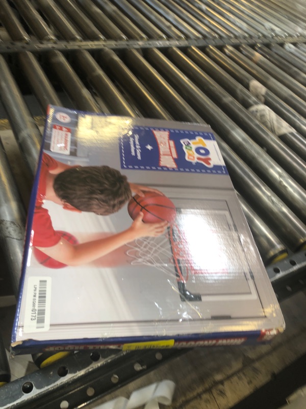 Photo 1 of TOY Life Basketball Hoop Indoor for Kids Over The Door Office Basketballhoop for Teens and Adults Mini Hoops Door Room Goal with 4 Balls