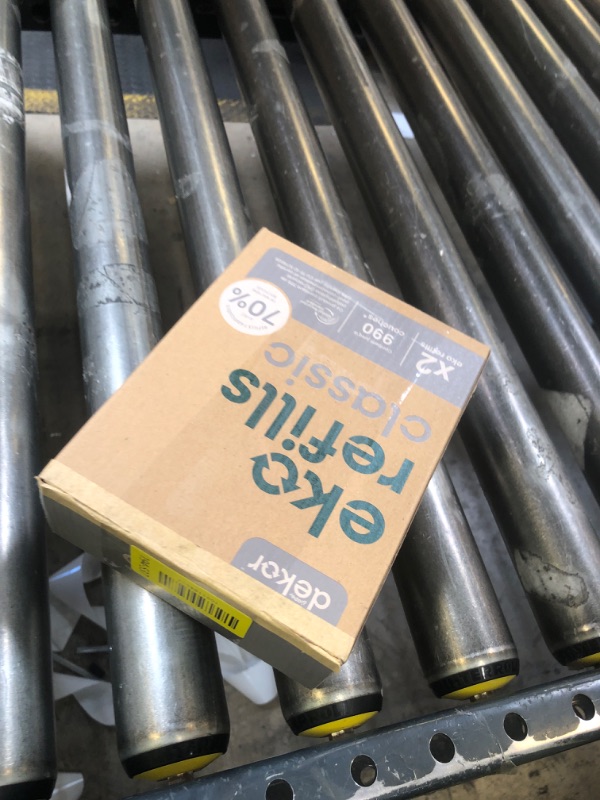Photo 1 of Diaper Dekor Classic Diaper Pail Refills | 2 Count Unscented | Exclusive End-of-Liner Marking | Quick & Easy to Replace | Most Economical Refill System | for Original and Eko Style Pails