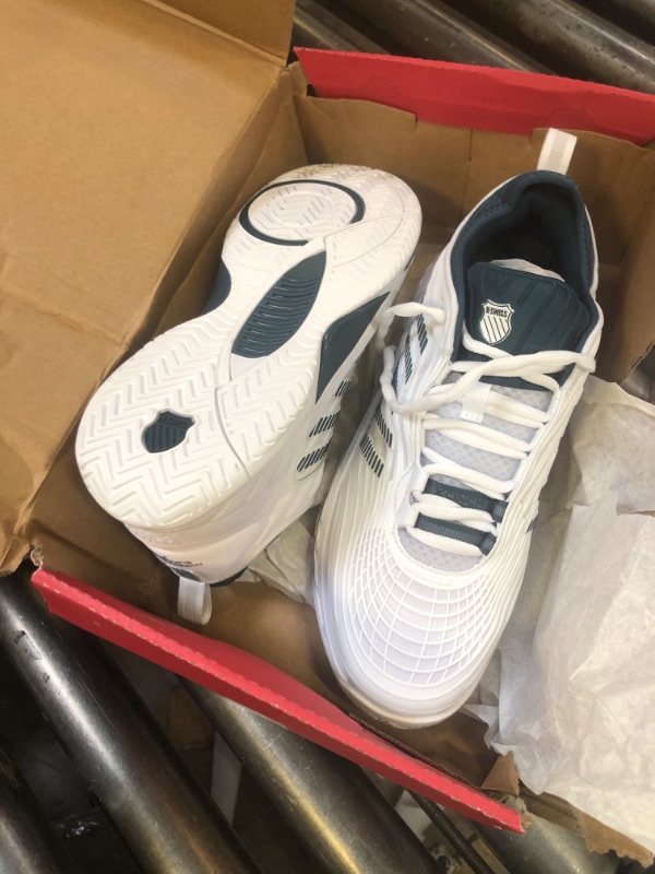 Photo 1 of K-Swiss Men's Hypercourt Supreme 2 Tennis Shoe, White/Stargazer, 10 M 