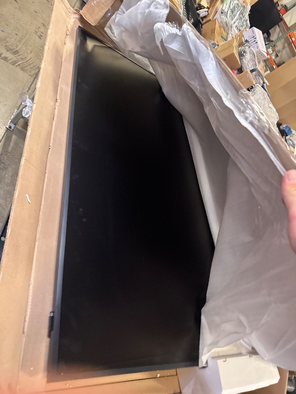 Photo 1 of SAMSUNG 55-Inch Class QLED 4K LS03D The Frame Series Quantum HDR Smart TV w/Dolby Atmos, Art Mode, Anti-Reflection, Customizable Frame, Slim Fit Wall Mount with Alexa Built-in (QN55LS03D, 2024 Model)