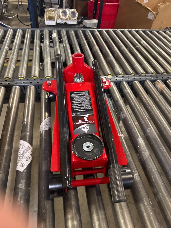 Photo 1 of Jack Boss Floor Jack 3 Ton Capacity Fast Lift Service Jack Steel Heavy Duty Hydraulic Car Jack