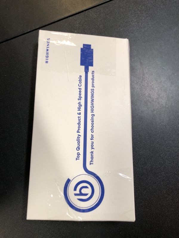Photo 1 of Highwings High Speed 8K 60Hz HDMI Cable 3.3FT/1M, 2.1 48Gbps HDMI Braided Cable-4K@120Hz 7680P,DTS:X,HDCP 2.2 & 2.3, HDR 10,eARC,Dynamic HDR,Compatible for Laptop, Monitor, Roku TV