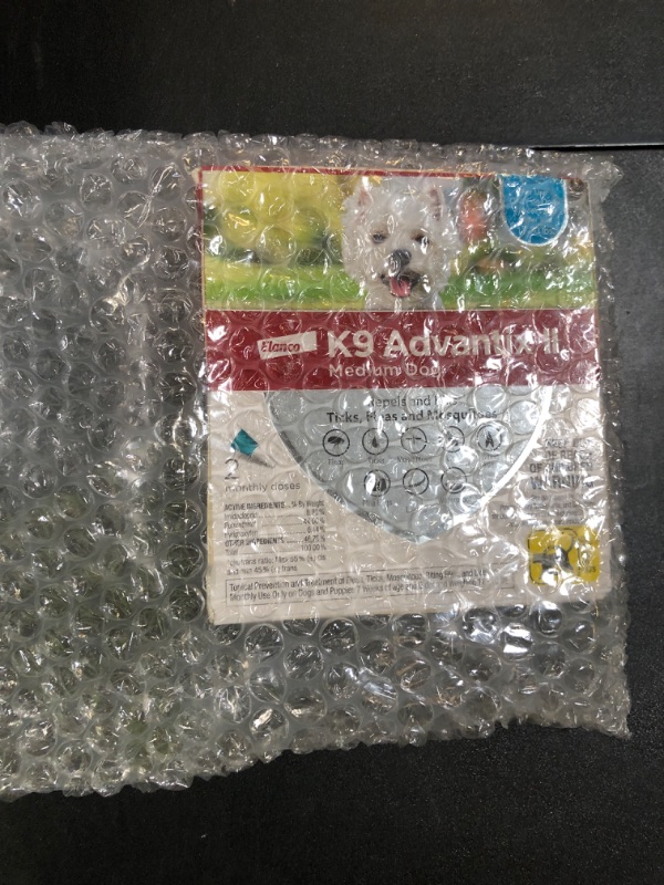 Photo 1 of K9 Advantix II Medium Dog Vet-Recommended Flea, Tick & Mosquito Treatment & Prevention | Dogs 11-20 lbs. | 2-Mo Supply
