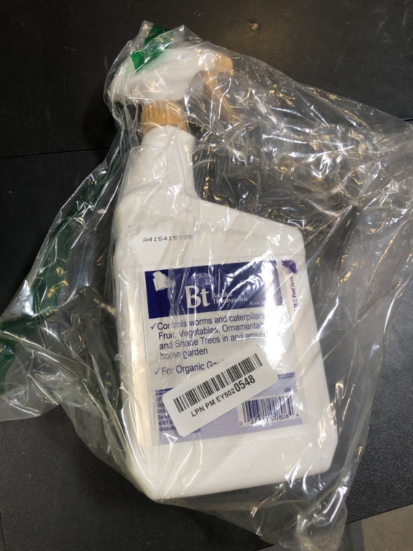Photo 1 of Bonide 8066 Captain Jack's Bacillus Thuringiensis BT Organic Worm & Caterpillar Control, 32 oz. Ready-to-Us - Quantity 1
