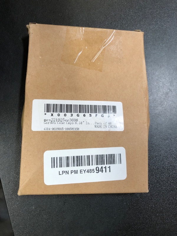 Photo 1 of MECCANIXITY Garden Cane Caps 0.31" Inner Dia Plastic Pointed Plants Stakes End Caps for Garden Vine Bamboo Sticks Green Pack of 40