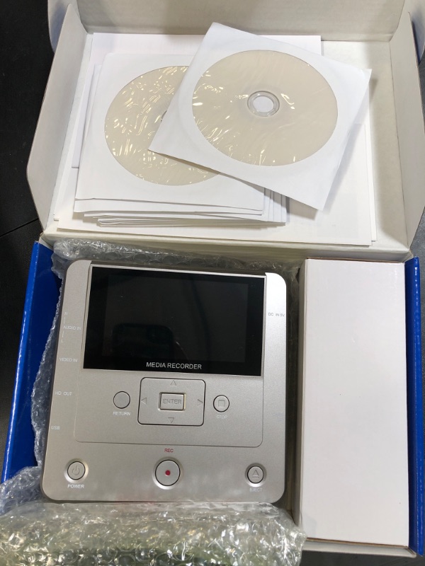 Photo 1 of VHS to DVD Recorder, VHS to DVD Converter Machine, Convert VHS,VCR,Camcorder to DVDs,USB,SD Card,Smart Phone WiFi to DVDs,USB,SD,HDD Copy?Comes with AV Cable & 10 DVD-R?