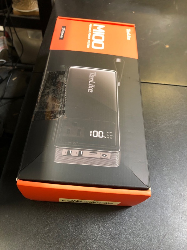 Photo 1 of Portable Power Station 99.9Wh Power Bank for Camping Essentials Small Electric Mini Generator Large Lithium Battery with 110V AC Plug in Output 60W Type-C Laptop Home Backup Outdoor Emergency