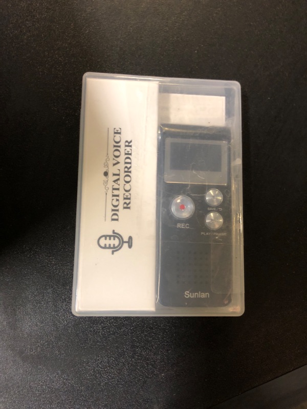 Photo 1 of Digital Voice Recorder 16GB Voice Recorder with Playback for Lectures - USB Rechargeable Dictaphone Upgraded Small Tape Recorder Device