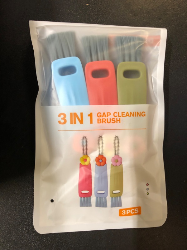 Photo 1 of NONENDU 3 in 1 Cup Lid Cleaning Brush, Portable Cup Cleaner Brush, 2024 New Water Bottle Cleaner Brush, 3 in 1 Multifunctional Cleaning Brush for Home Kitchen Cleaning Tools?3PCS?