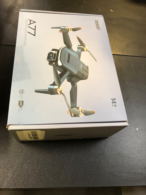 Photo 1 of 2650 ft Long Range Super Enduring Brushless Motor Drone with 84 Mins Super Long Flight Time, Drone with 4K HD Camera for Beginners, CHUBORY A77 WiFi FPV Quadcopter, Follow Me, Auto Hover, 3 Batteries