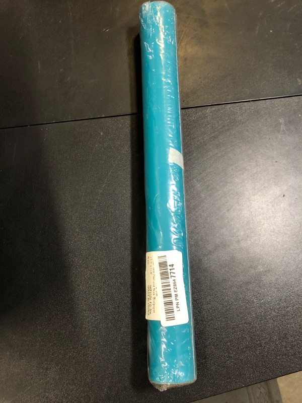 Photo 1 of Teal Peel and Stick Wallpaper 15.7"x118" Solid Colour Contact Paper Modern Removable Self-Adhesive Vinyl Wallpaper for Room Walls Shelf Countertop Cabinets