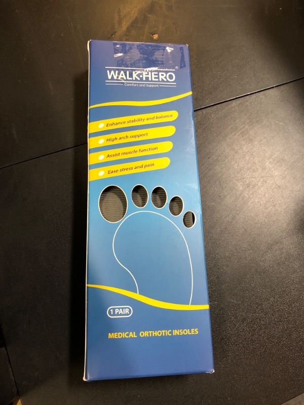 Photo 1 of Plantar Fasciitis Feet Insoles Arch Supports Orthotics Inserts Relieve Flat Feet, High Arch (Mens 11-11 1/2 | Womens 13-13 1/2)