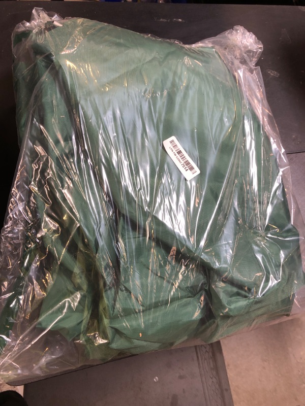 Photo 1 of JANCANOPY Canopy Replacement Top Silver Coated with Air Vent Upgraded Adjustable Straps for Most 12x12 Straight Leg Frame, (Forest Green)