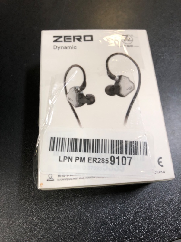 Photo 1 of Linsoul 7Hz Salnotes Zero HiFi 10mm Dynamic Driver in-Ear Earphone IEM with Metal Composite Diaphragm Stainless Steel Faceplate Detachable 2Pin OFC Cable (Black, with Mic, Type C)