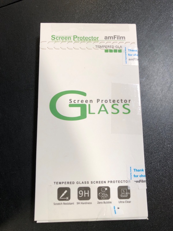 Photo 1 of amFilm Designed for 3 Pack Google Pixel 10/9 Pro XL 6.8" Screen Protector 2025/2024 Tempered Glass, Ultrasonic Fingerprint Compatible, with Easy Installation Frame, Anti Scratch, Bubble Free
