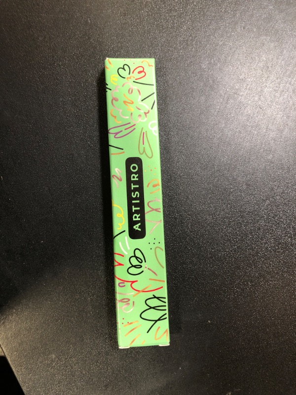 Photo 1 of ARTISTRO 2 Black Acrylic Paint Markers - 0.7mm Extra Fine-Tip Paint Pens - Perfect for Crafting, Art Projects, & More