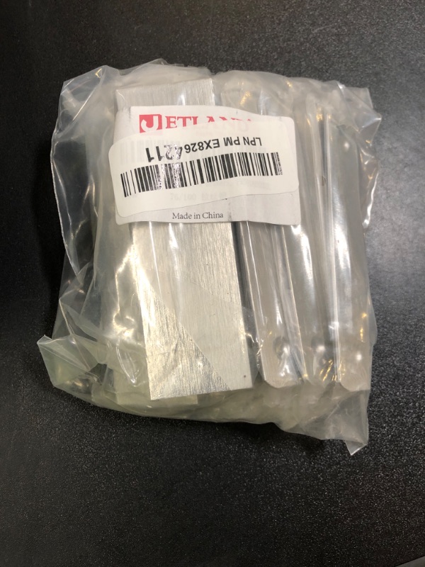 Photo 1 of Jetland Cabinets Drawers Edge Pulls - 10-Pack, 4" Overall Length, Brushed Nickel, Concealed Tab Pulls for Kitchen Garage Cabinet Drawers, PW5018BS102L