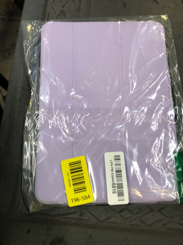 Photo 1 of JETech Case for iPad Pro 11-Inch M4 2024 (5th Generation), Slim Stand Hard Back Shell Smart Cover with Auto Wake/Sleep (Purple)