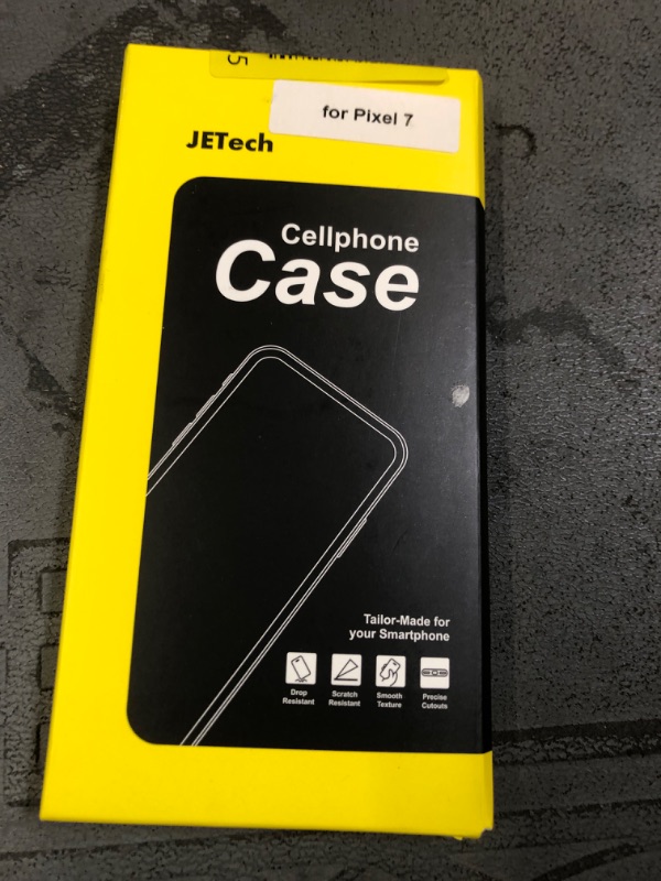 Photo 1 of JETech Case for Google Pixel 7, Shockproof Phone Bumper Cover, Anti-Scratch Clear Back (Clear)
