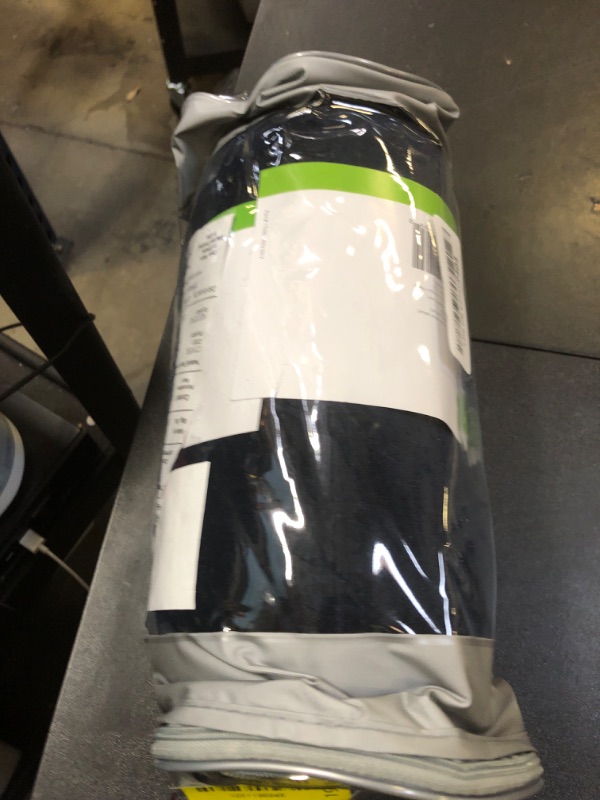 Photo 1 of Tempur-Pedic All-Purpose Memory Foam Travel Pillow, Peanut-Shaped Lumbar Pillow for Neck and Back Pressure Relief, Navy