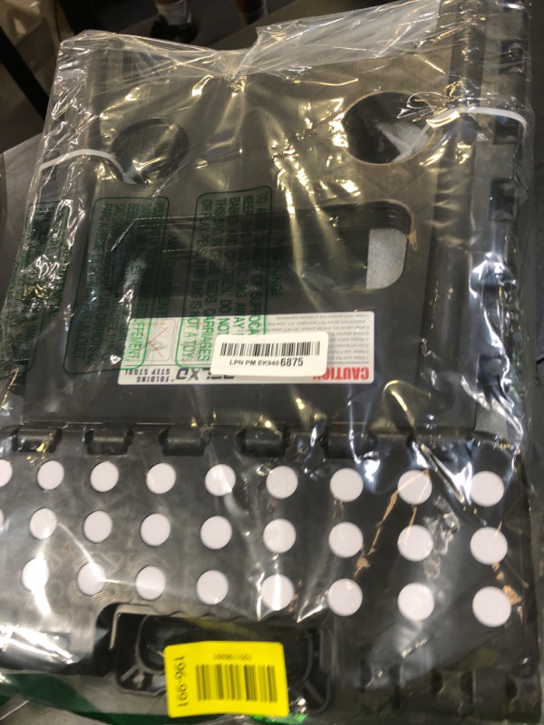 Photo 1 of Delxo Folding Step Stool 13 Inch 2 Pack, Black Non-Slip Foldable Stools for Kids & Adults Up to 300 LBS, Step Stool with Handle, Lightweight for Kitchen/Bathroom/Bedroom/Garden