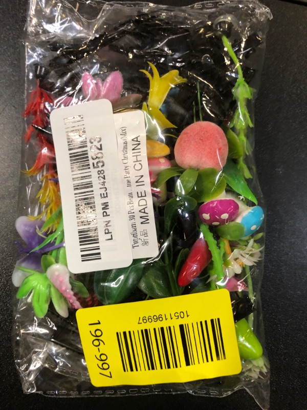 Photo 1 of Twpribarn 30 Pcs Bean Sprout Hair Clips, Mixed Style Plant Hairpins Funny Flower Hair Clip Little Grass Mushroom Butterfly Headwear Hair Accessories for Women Girl School Home Party Christmas(Mix)