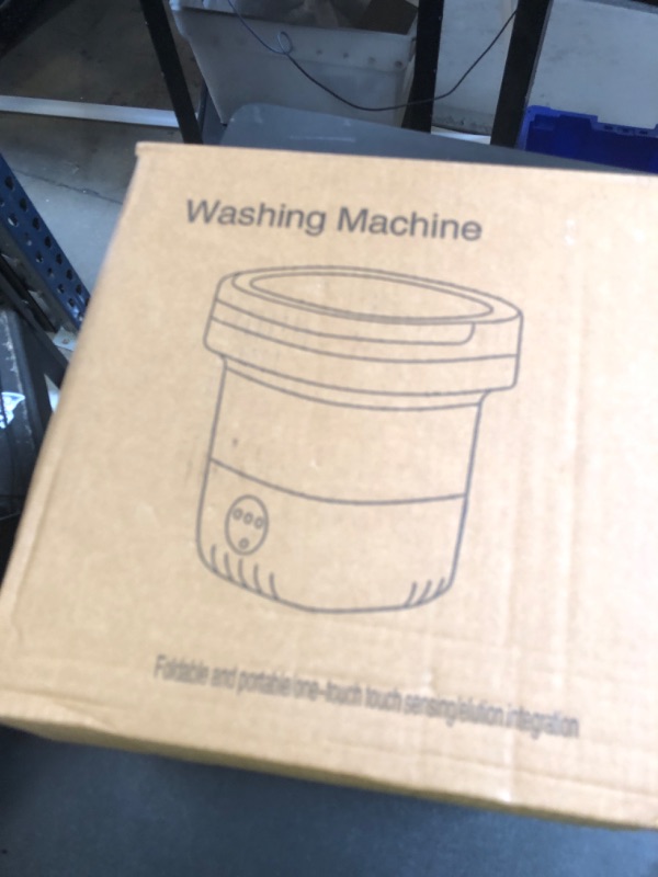 Photo 1 of Portable Washing Machine, Mini 16L Foldable Washer and Dryer with 3 Modes Deep Cleaning, Upgraded Small Collapsible Laundry for Travel, Apartment, Home, Hotel and camping
