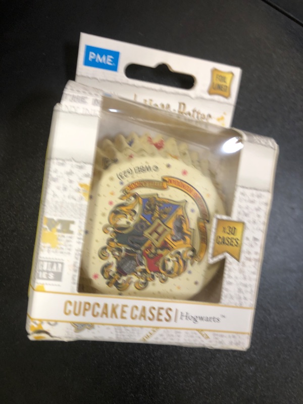 Photo 1 of PME Harry Potter Foil-Lined Cupcake Cases (Pack of 30), Hogwarts School