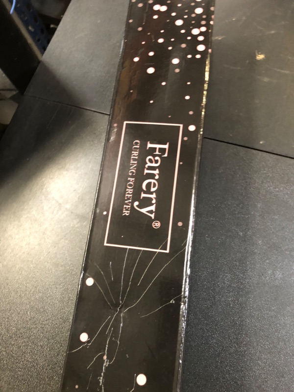 Photo 1 of Farery 1.5 inch Curling Iron For Long Hair, Lightweight Long Barrel Curling Iron 1 1/2 Inch, Ceramic Curling Wand Infused Argan Oil & Keratin for Bouncy Curls, 9 Temp Digital Display & Lock Key, Glove