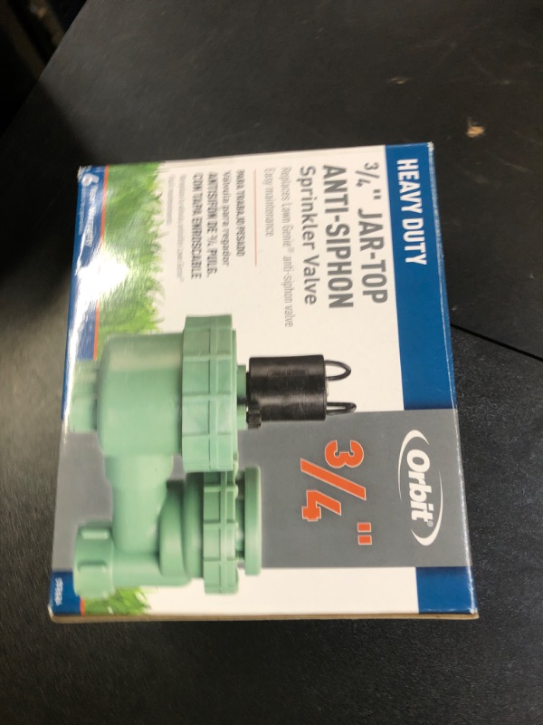 Photo 1 of Orbit 57626 3/4-Inch FPT Jar Top Automatic Anti-Siphon Valve