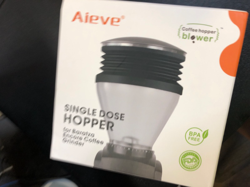 Photo 1 of Aieve Silicone Coffee Hopper Bellow Compatible with Baratza Encore Grinder ESP/Virtuosa+ Coffee Grinder,Reduce Coffee Grinds Retention