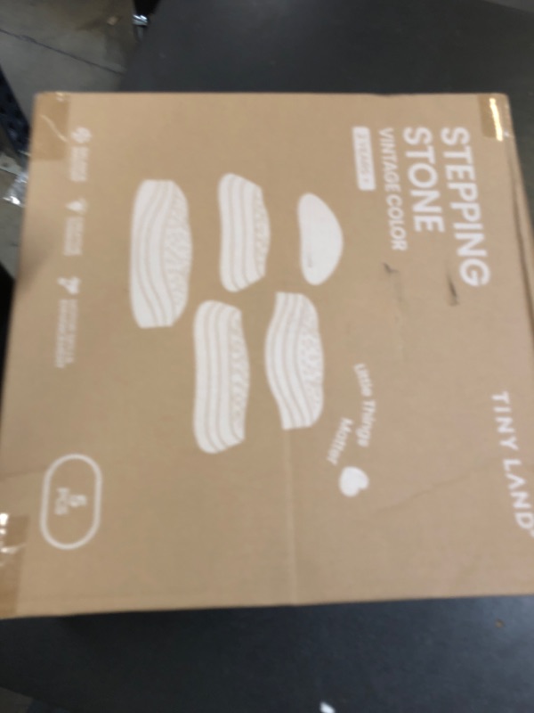 Photo 1 of Tiny Land Stepping Stones for Kids, 5pcs Non-Slip Toddler, Sensory for Promoting Toddler's Balance & Coordination Skills, Stepping Stones for Toddlers 3-5