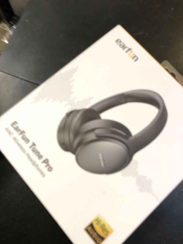 Photo 1 of EarFun Tune Pro Active Noise Canceling Headphones, Wireless Bluetooth Headphones with 5 Mics, 120H Playtime, Bluetooth 5.4, Hi-Res Audio, Multipoint Connection, Custom EQ via App, Comfortable Fit