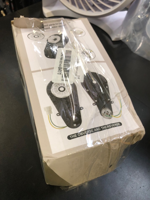 Photo 1 of 2Pcs 12V Powered Wheels Gearbox with High Torque Powered Wheels Motor Upgrade RS550 40000RPM Drive Engine High Speed Electric Gearbox for Kids Ride On Toys Car Gearbox