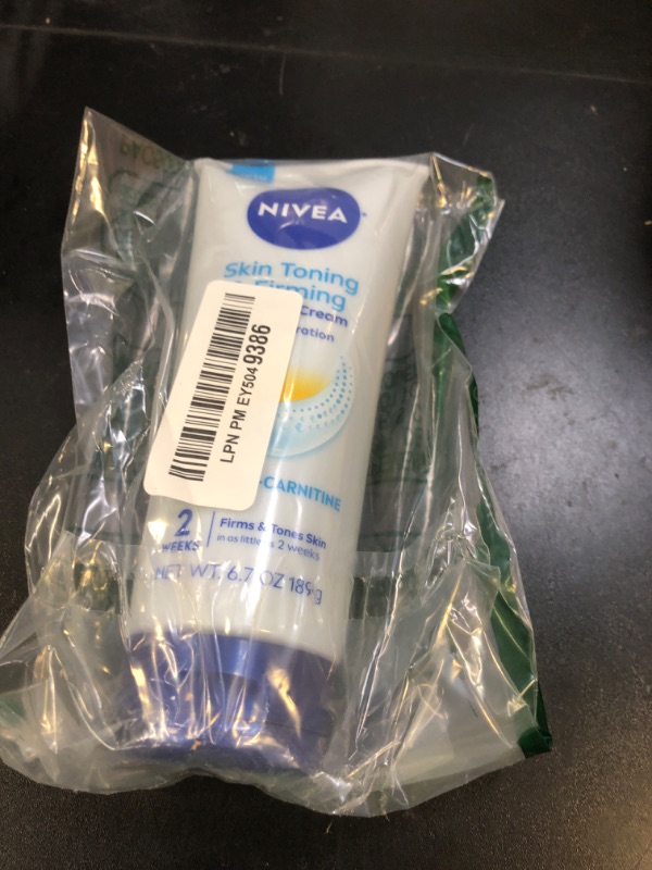 Photo 1 of NIVEA Skin Firming & Toning Body Gel Cream with Q10, Hyaluronic Acid and Vitamin C, Clinically Tested Skin Firming & Toning Cream, 72-Hour Moisture, 6.7 Oz Tube