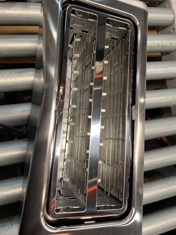 Photo 1 of 4-Slice Smart Toaster with Touch Screen | 1400W Fast Even Toast & Stainless Steel | 2x1.5" Extra-Wide Slots for Bagels | Memory Function, 6 Shade Settings