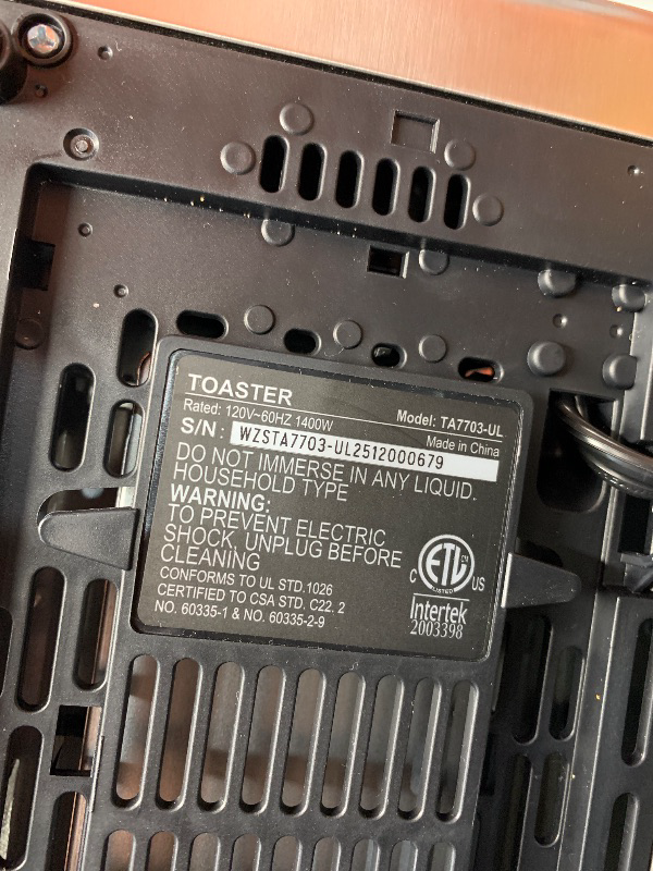 Photo 1 of 4-Slice Smart Toaster with Touch Screen | 1400W Fast Even Toast & Stainless Steel | 2x1.5" Extra-Wide Slots for Bagels | Memory Function, 6 Shade Settings