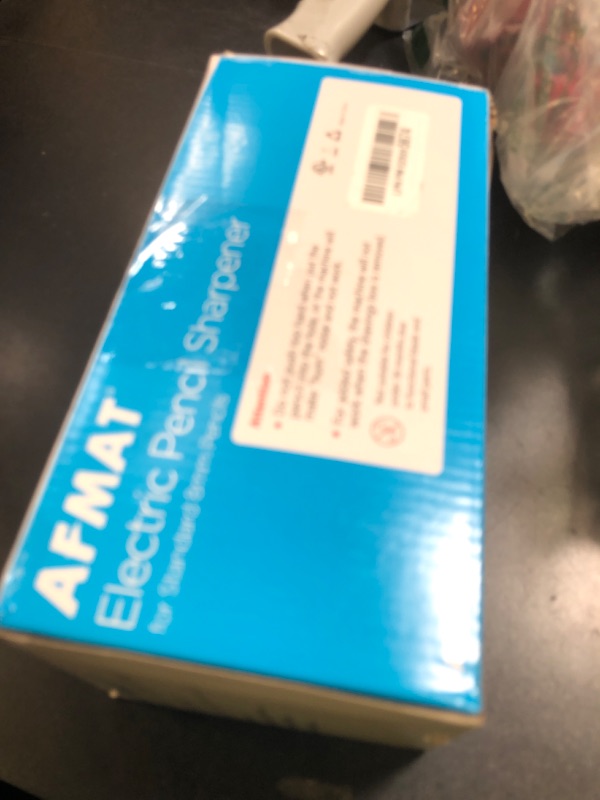 Photo 1 of AFMAT Electric Pencil Sharpener, Heavy Duty Classroom Pencil Sharpeners for 6.5-8mm No.2/Colored Pencils, UL Listed Industrial Pencil Sharpener w/Stronger Helical Blade, Model S230(Item No. PS13)