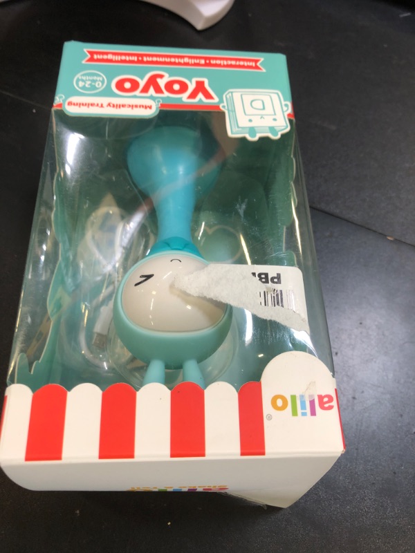 Photo 1 of alilo Yoyo Talking Bunny Baby Singing Musical Rattle, Mimicking Toys Repeats What You Say, Preloaded 90+ Audio Content, ABC/Number/Notes Learning Toys for Toddlers Infant Newborn Boy Girl Gifts