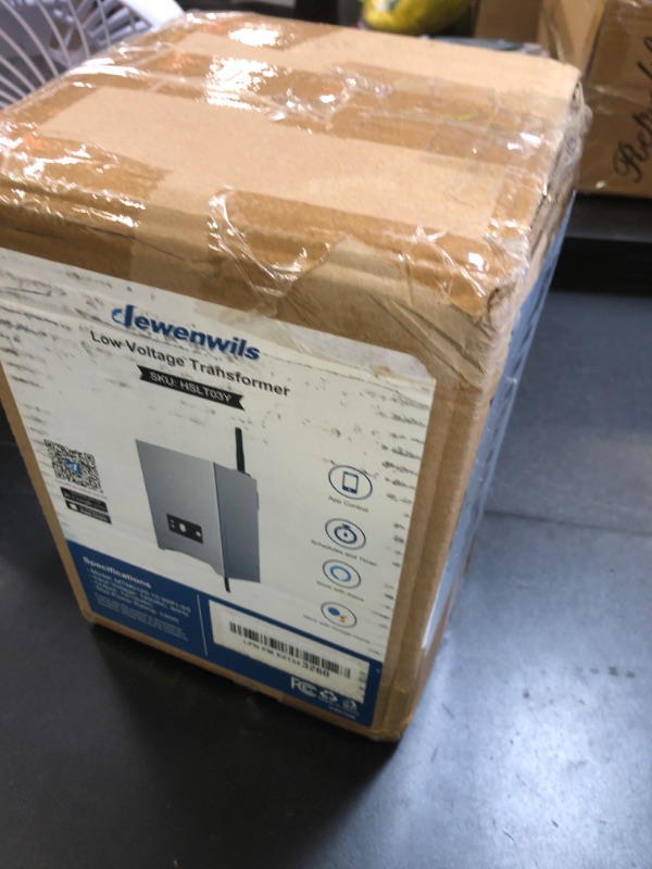 Photo 1 of DEWENWILS 120W Smart Low Voltage Landscape Transformer, 2.4GHz WiFi Landscape Lighting Transformer, 120V AC to 12/15V AC, Compatible with Alexa & Google Home, for Outdoor Landscape Lights, FCC Listed