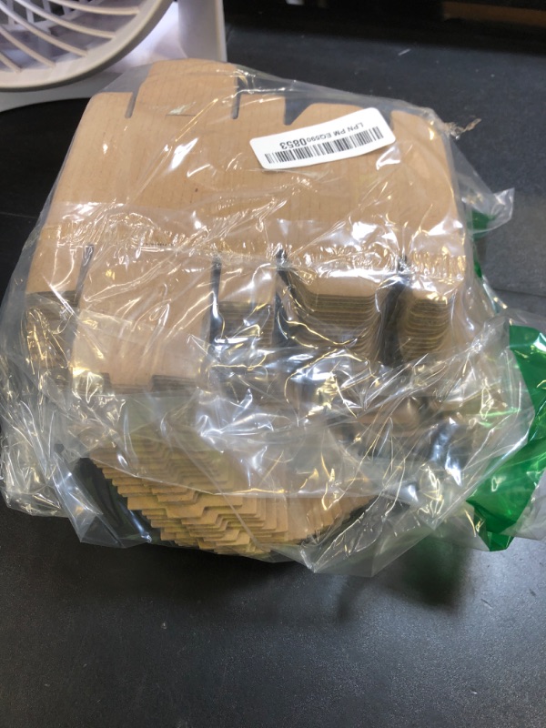 Photo 1 of Ellbest 50 Pack Kraft Paper Boxes, Foldable Rectangular Paper Box Packing Box for shipping, Storaging Small items, Brown, 3.62 x 1.98 x 1.02 inches