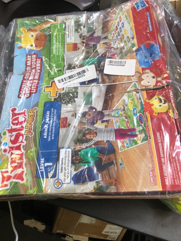 Photo 1 of Hasbro Gaming Twister Junior Game, Animal Adventure 2-Sided Mat, 2 Games in 1, Party Game for Kids Ages 3 and Up and 2-4 Players (Amazon Exclusive)