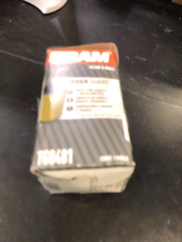 Photo 1 of FRAM Tough Guard Replacement Oil Filter TG8481 with SureGrip, Designed for Interval Full-Flow Conventional and Synthetic Oil Changes Lasting Up to 15K Miles (Pack of 1)