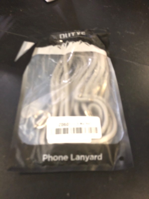 Photo 1 of OUTXE Universal Phone Lanyard 2 Packs - 2× Adjustable Neck Strap, 4× Phone Patches- Grey