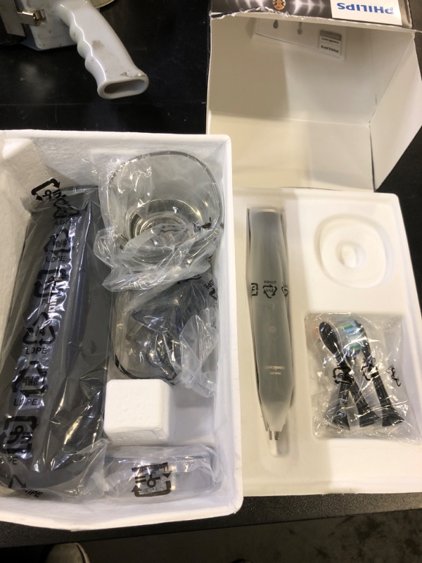Photo 1 of Philips Sonicare DiamondClean Smart 9500 Electric Toothbrush, Sonic Toothbrush with App, Pressure Sensor, Brush Head Detection, 5 Brushing Modes and 3 Intensity Levels, Black, Model HX9923/11