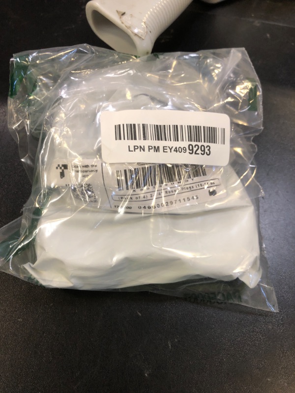 Photo 1 of (Pack of 4) Round Plugs 2-1/4" (10-14 Ga 1.99" to 2.08" ID) || 2.25 Inch OD Black Plastic End Caps | Office and Patio Furniture Finishing caps | Fitness Eqpt End Caps | Fencing Post Inserts | by SBD